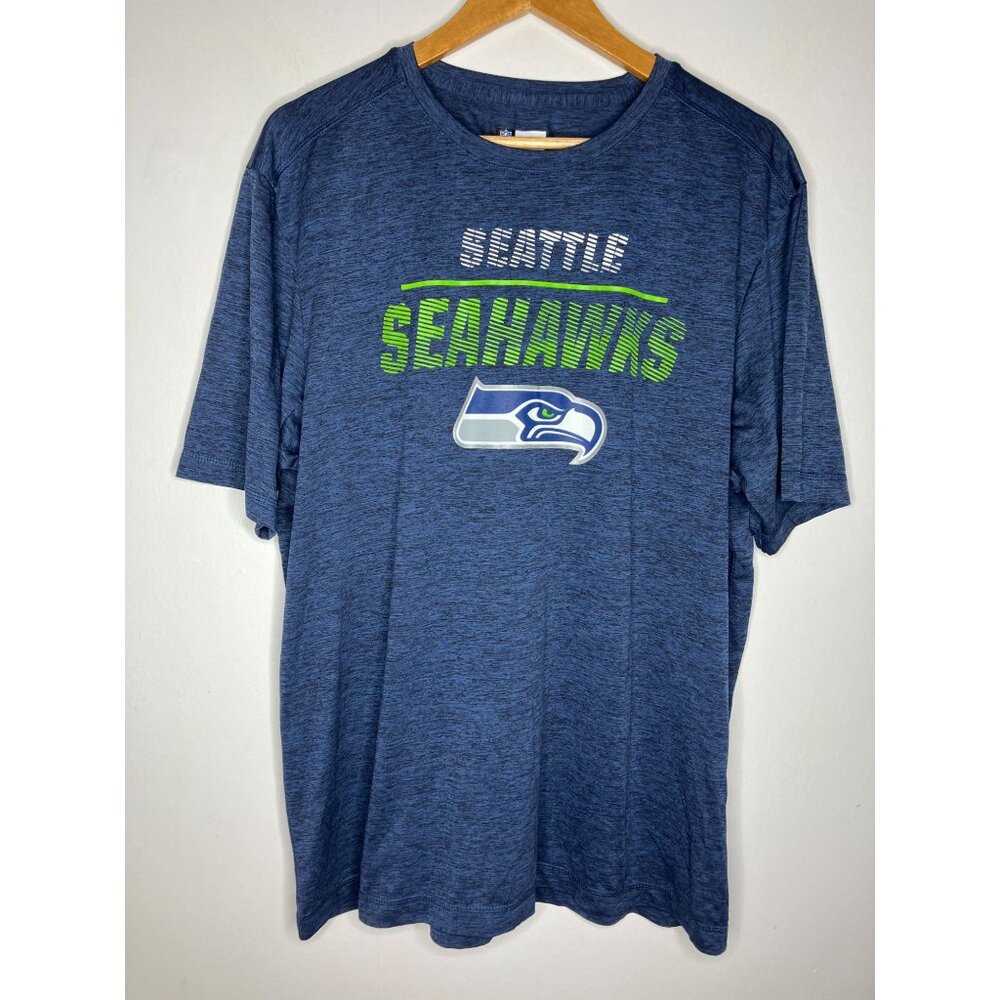 Seattle Seahawks NFL Team Apparel TX3 Cool Men's XL Shirt Blue